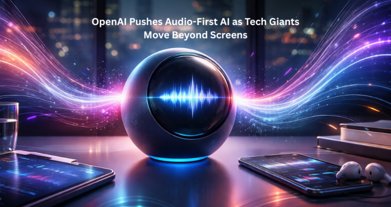 OpenAI Pushes Audio-First AI as Tech Giants Move Beyond Screens